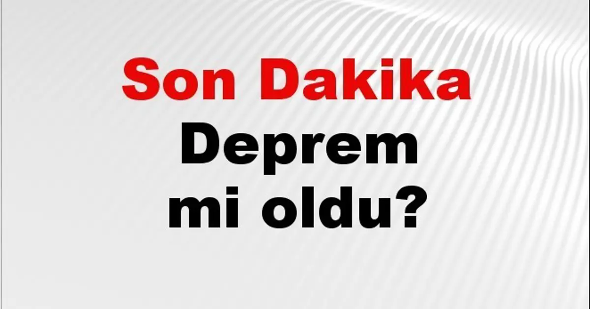 Son dakika Bursa'da deprem mi oldu? Az önce deprem Bursa'da nerede oldu? Bursa deprem Kandilli ve AFAD son depremler listesi 15 Nisan 2026